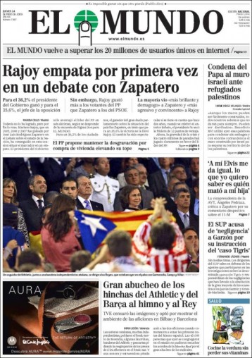 El Mundo, 14.05.09