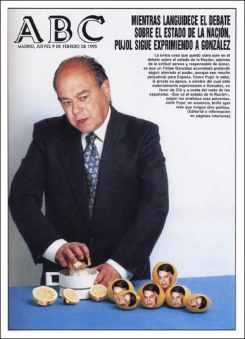 ABC, 09.02.1995 ("Las Portadas de ABC 1995, Espasa-Calpe, 1995). 