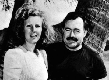 Marta Gellhorn y Ernest Hemingway, ambos corresponsales en la guerra de España.