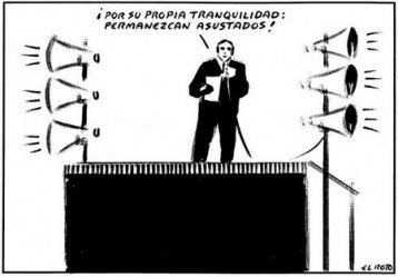 "Por su propia tranquilidad: permanezcan asustados". EL ROTO. | El País